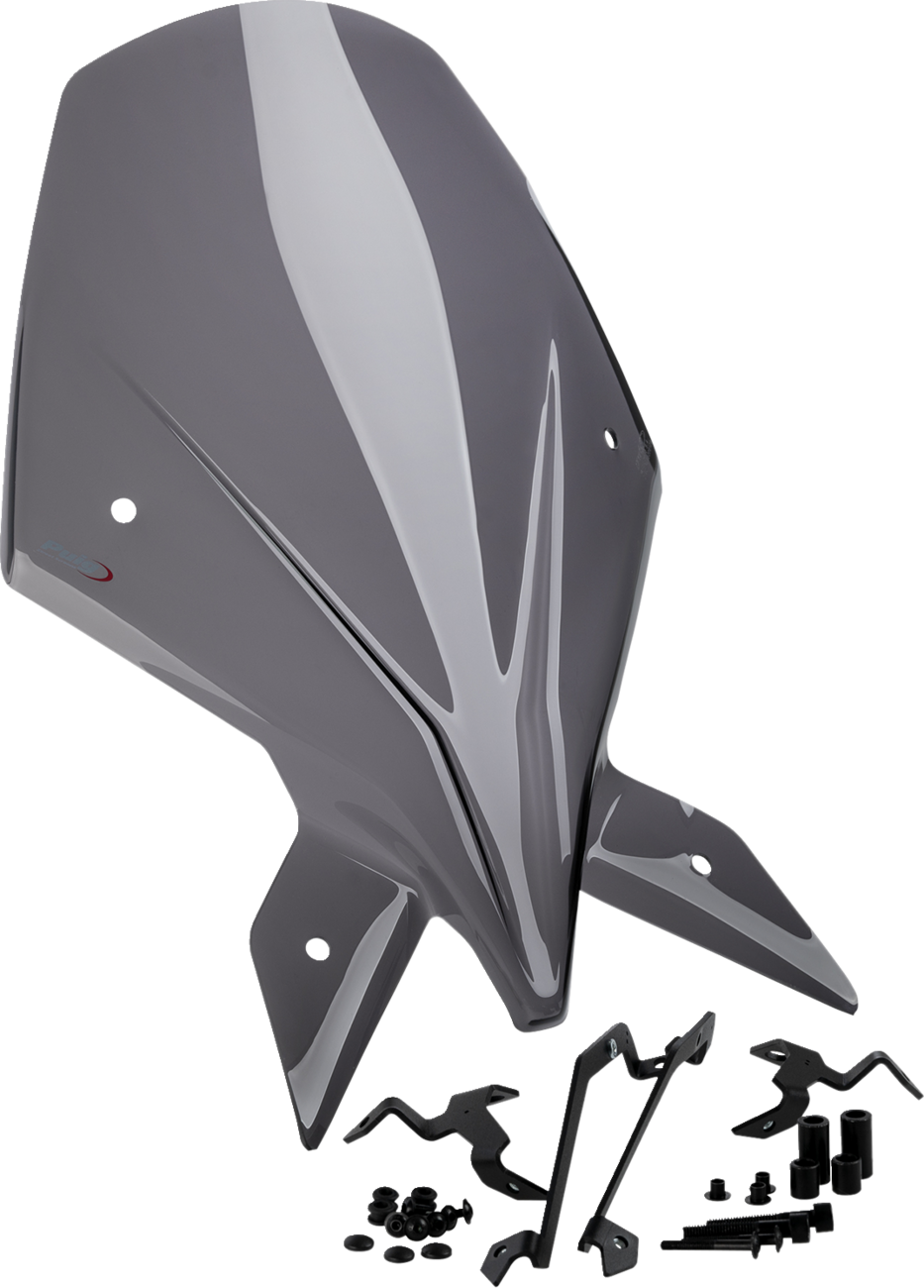PUIG HI-TECH PARTS New Generation Windscreen - Dark Smoke - 1390 Super Duke 21907F