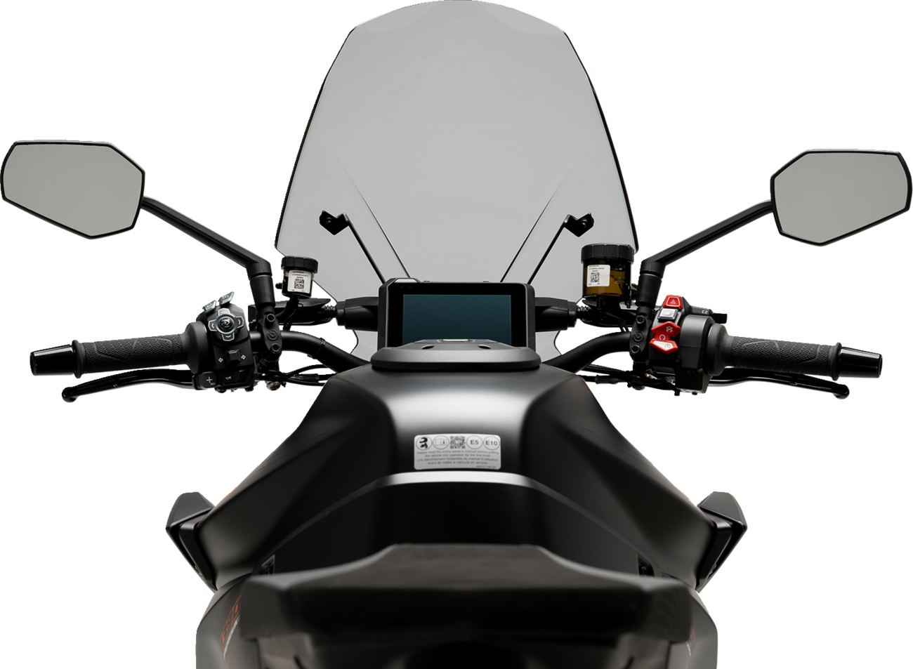 PUIG HI-TECH PARTS New Generation Windscreen - Smoke - 1390 Super Duke 21907H