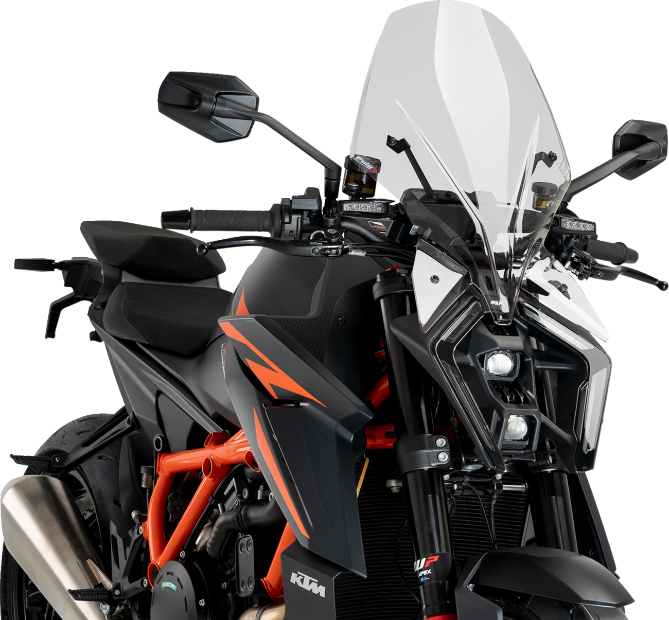 PUIG HI-TECH PARTS New Generation Windscreen - Clear - 1390 Super Duke 21907W