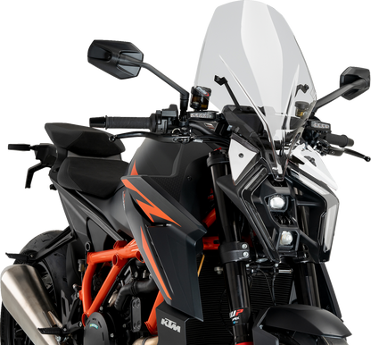 PUIG HI-TECH PARTS New Generation Windscreen - Clear - 1390 Super Duke 21907W