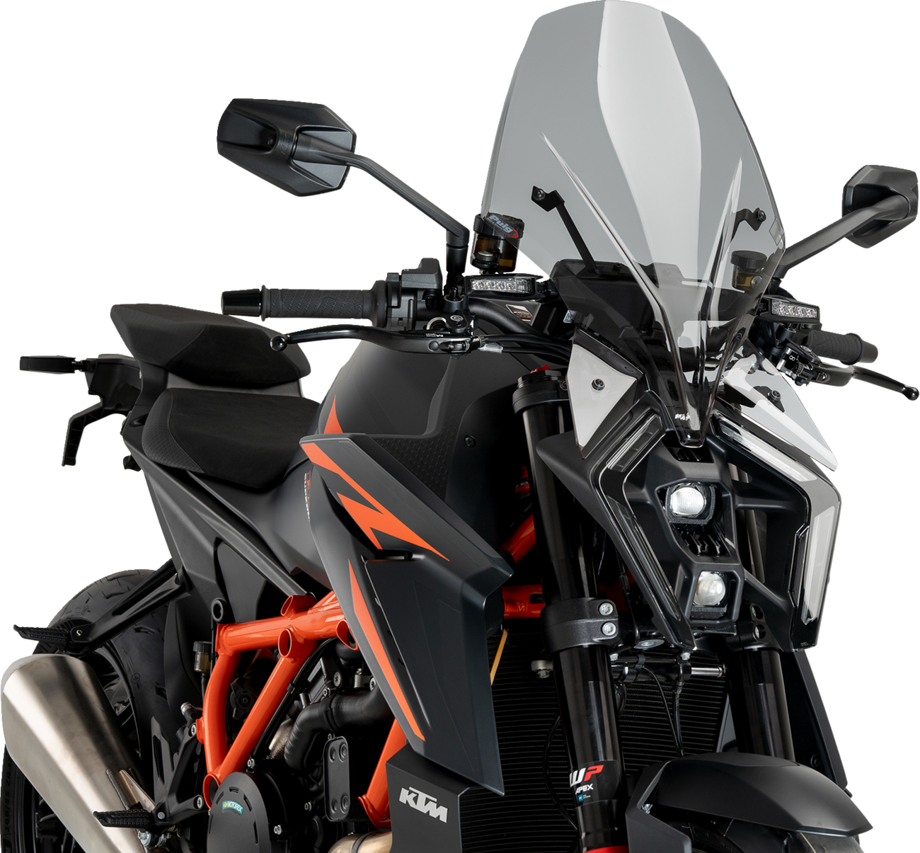 PUIG HI-TECH PARTS New Generation Windscreen - Smoke - 1390 Super Duke 21907H