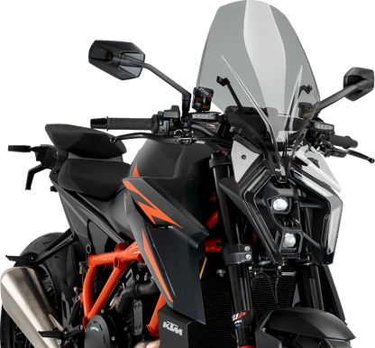PUIG HI-TECH PARTS New Generation Windscreen - Smoke - 1390 Super Duke 21907H