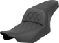 SADDLEMEN Slim Seat - Lattice Stitch - FLT/FLH '23-'24 823-07-162