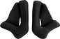 Z1R Road Maxx 2.0 Cheek Pads - Black - 3XL 0134-3597