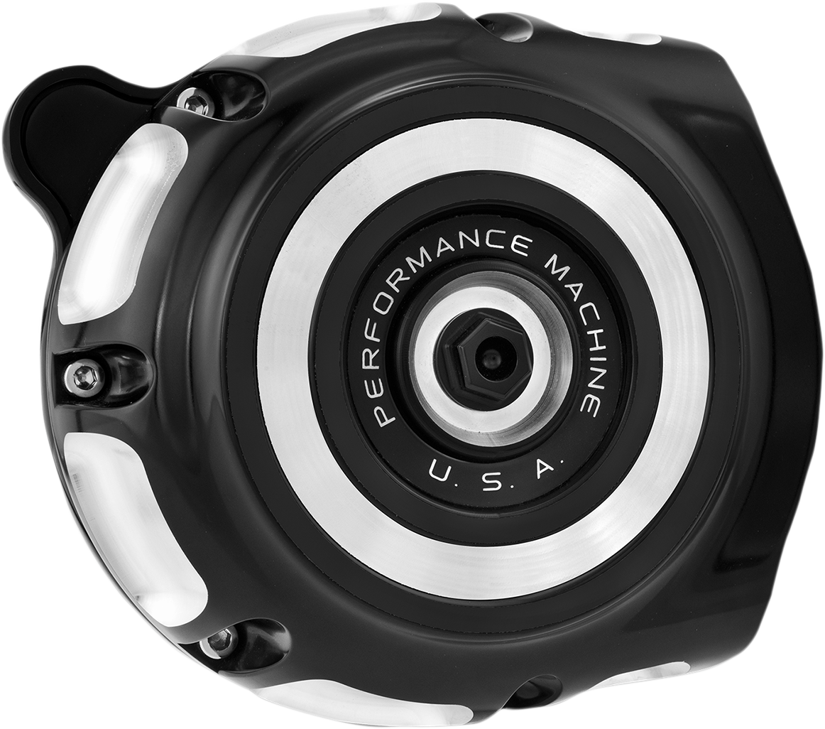 PERFORMANCE MACHINE (PM) Vintage Air Cleaner - Contrast Cut™ 0206-2133-BM