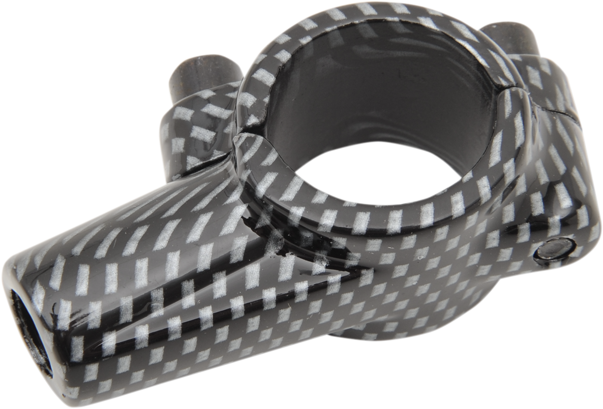 EMGO Mirror Mount - 7/8" - Carbon Fiber - Left 20-28122