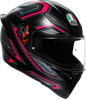 AGV K1 S Helmet - Sling - Matte Black/Pink - 2XL 2118394003-063-XXL