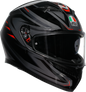 AGV K3 Helmet - Syth - Black/Red - 2XL 2118381004-021-XXL