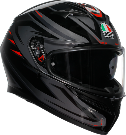 AGV K3 Helmet - Syth - Black/Red - XL 2118381004-021-XL