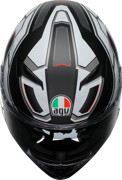 AGV K3 Helmet - Rivia - Matte Black/White - 2XL 2118381004-019-XXL
