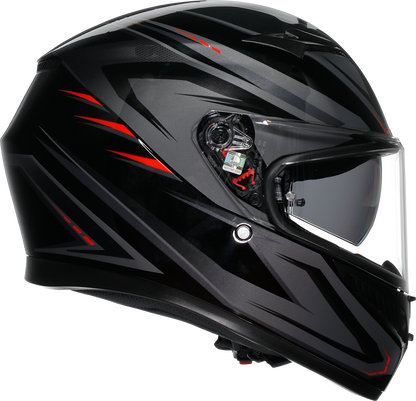 AGV K3 Helmet - Syth - Black/Red - Medium 2118381004-021-M