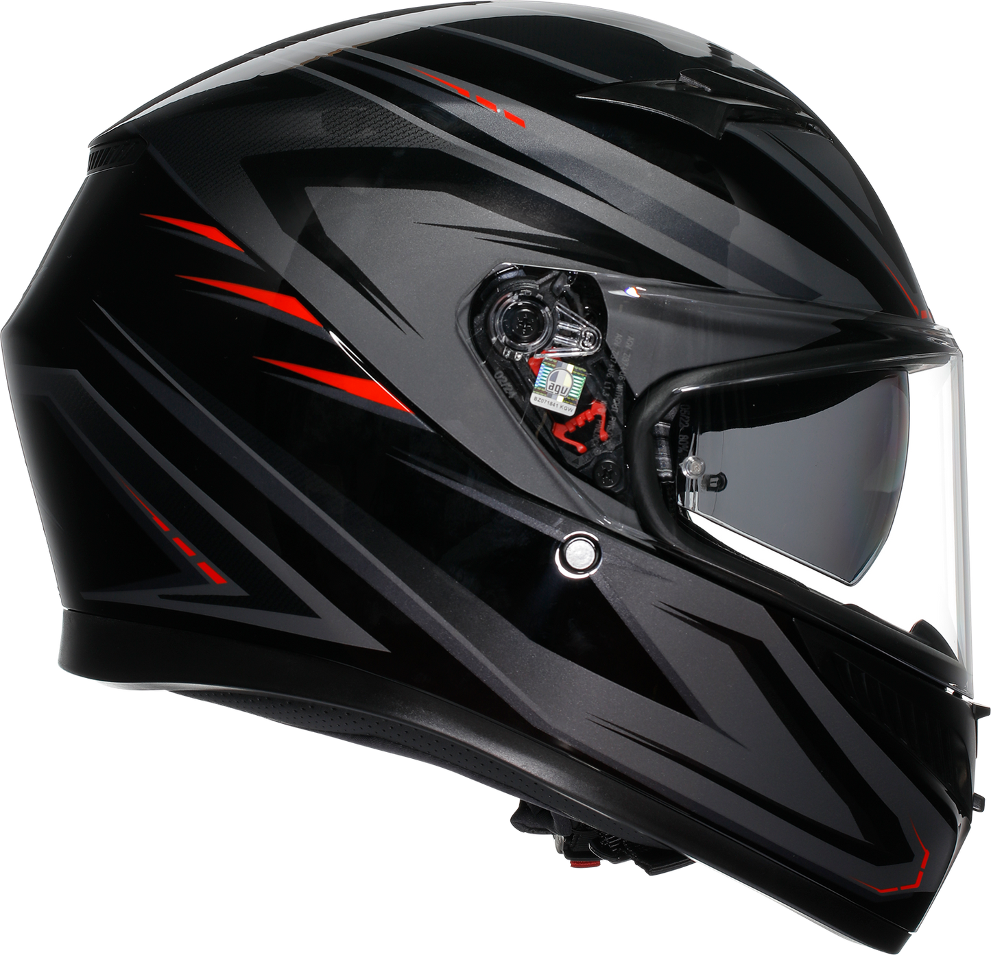 AGV K3 Helmet - Syth - Black/Red - XL 2118381004-021-XL
