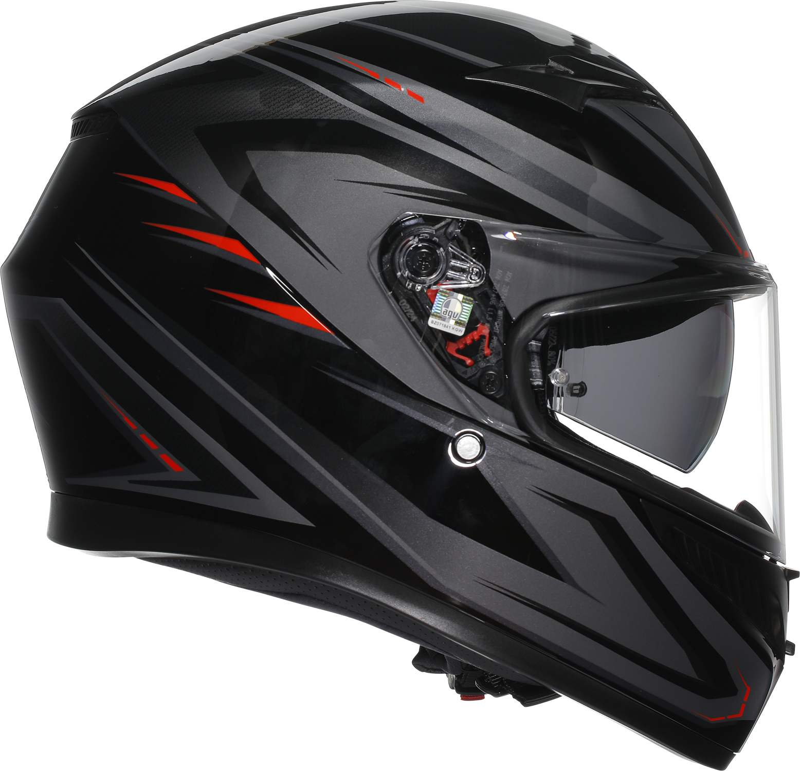 AGV K3 Helmet - Syth - Black/Red - XL 2118381004-021-XL