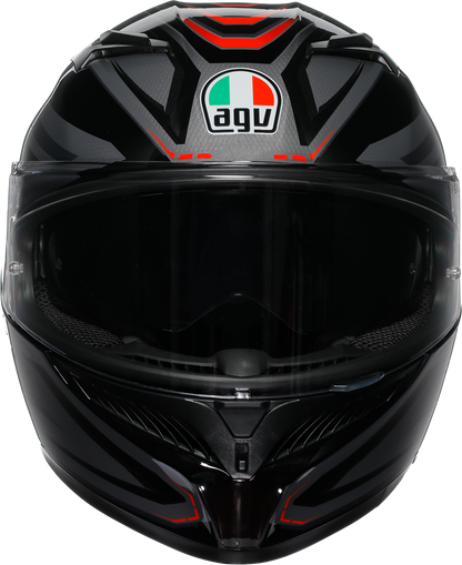 AGV K3 Helmet - Syth - Black/Red - Medium 2118381004-021-M