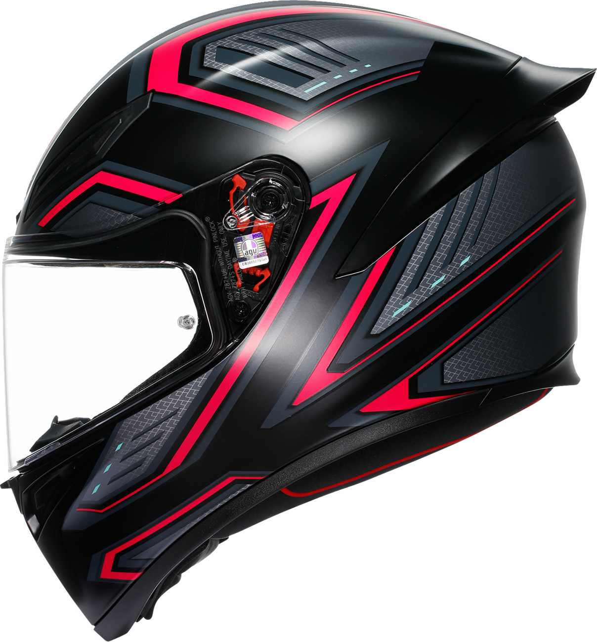 AGV K1 S Helmet - Sling - Matte Black/Pink - 2XL 2118394003-063-XXL