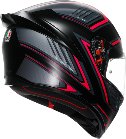 AGV K1 S Helmet - Sling - Matte Black/Pink - XL 2118394003-063-XL