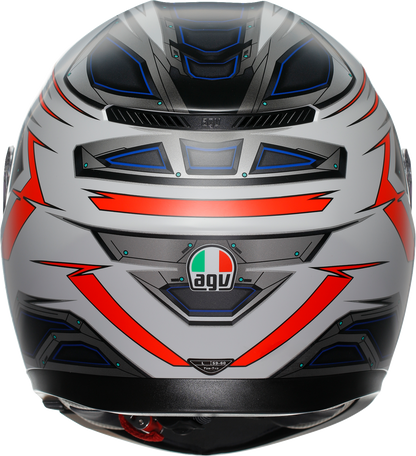 AGV K3 Helmet - Space - Matte White/Red Fluo - XL 2118381004-020-XL