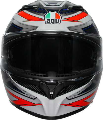 AGV K3 Helmet - Space - Matte White/Red Fluo - 2XL 2118381004-020-XXL