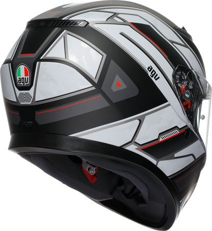 AGV K3 Helmet - Rivia - Matte Black/White - 2XL 2118381004-019-XXL