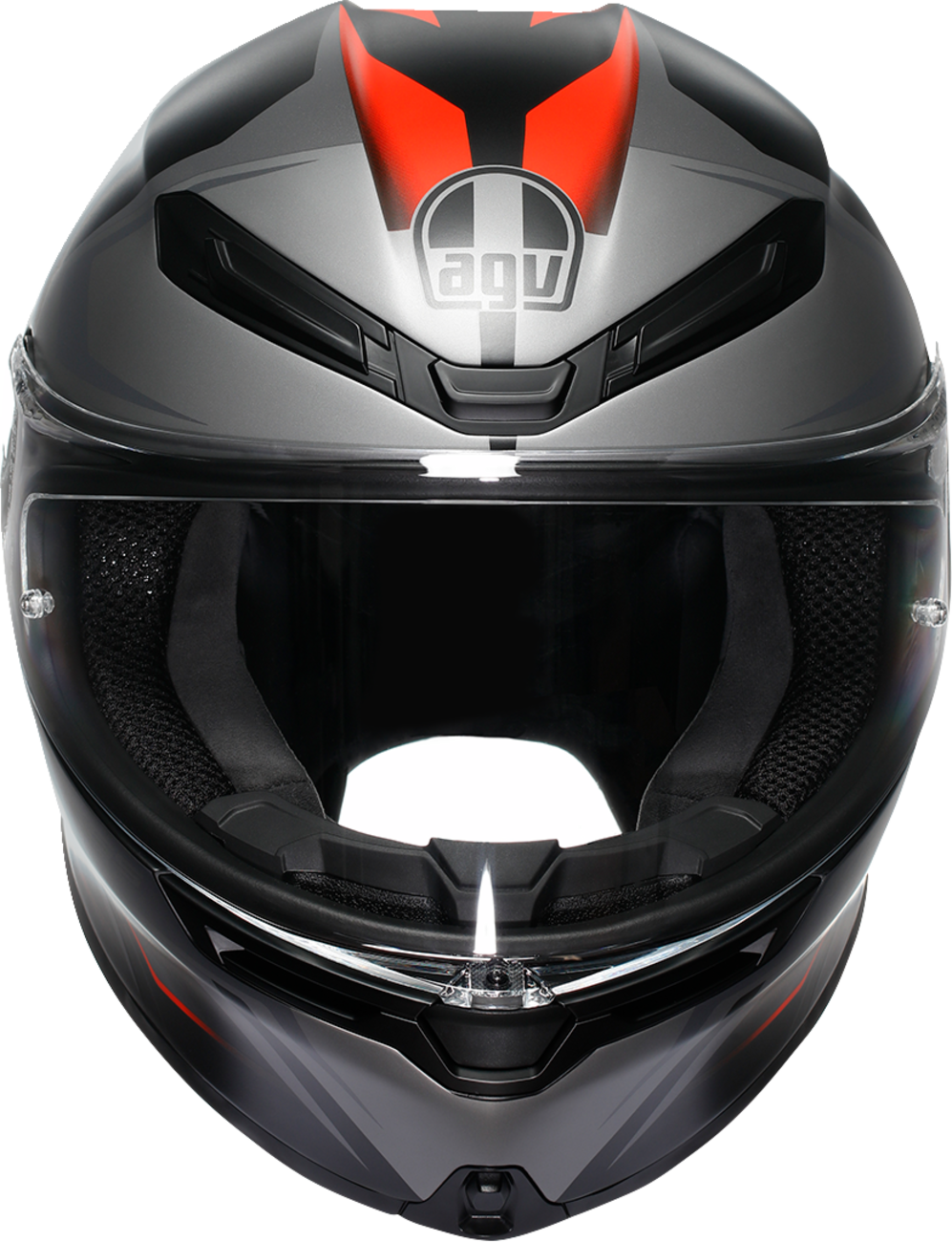 AGV K6 S Helmet - Karve - Matte Black/Gray/Red - XL 2118395002-024-XL