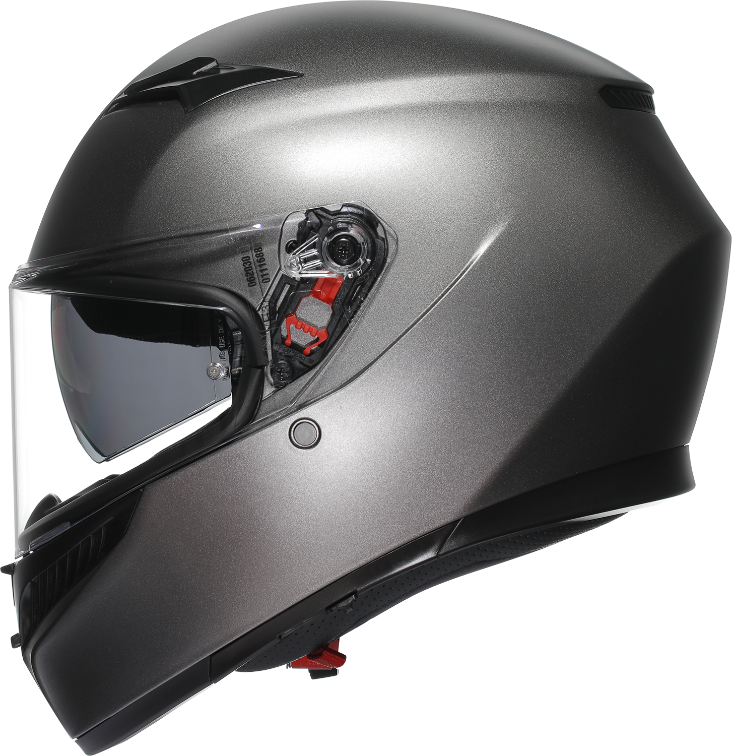 AGV K3 Helmet - Mono - Matte Luna Gray - XS 2118381004-023-XS