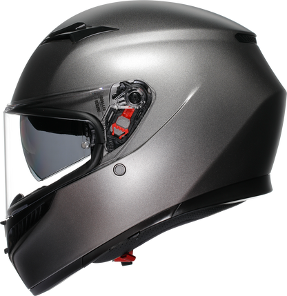 AGV K3 Helmet - Mono - Matte Luna Gray - XS 2118381004-023-XS