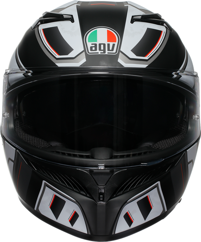 AGV K3 Helmet - Rivia - Matte Black/White - 2XL 2118381004-019-XXL