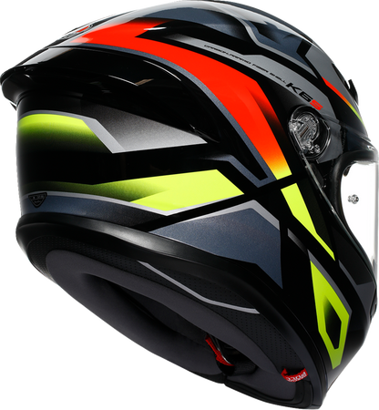 AGV K6 S Helmet - Erazer - Black/Red/Yellow Fluo - 2XL 2118395002-026-XXL
