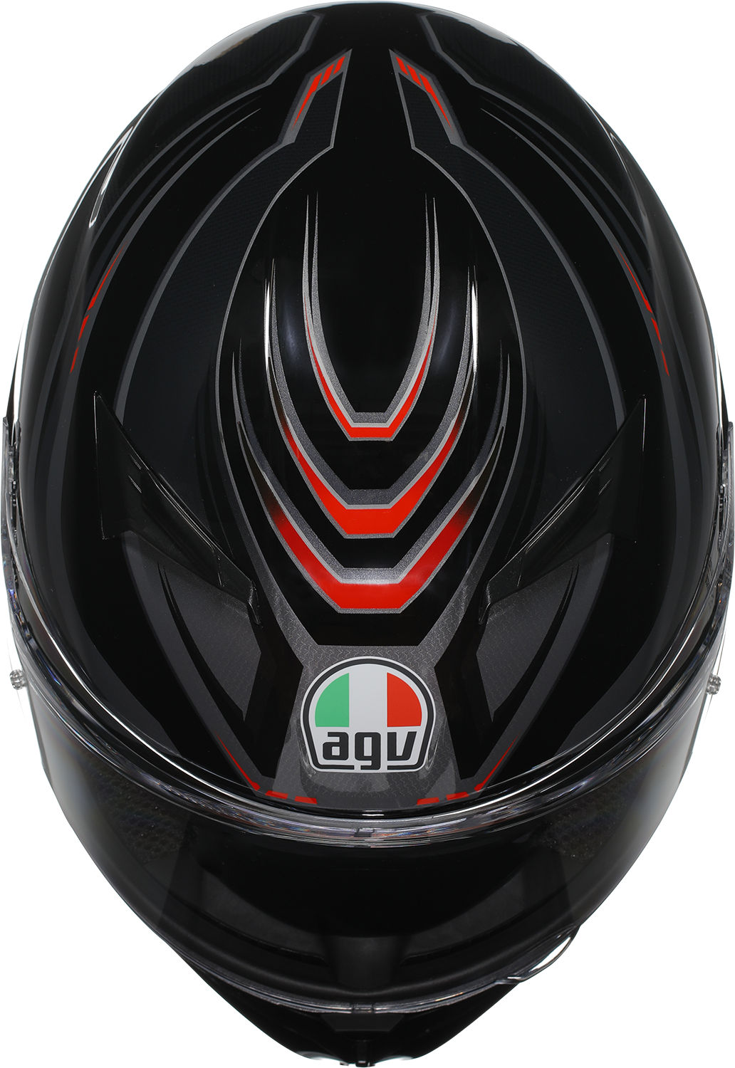 AGV K3 Helmet - Syth - Black/Red - 2XL 2118381004-021-XXL