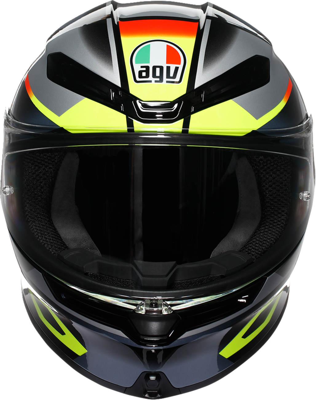 AGV K6 S Helmet - Erazer - Black/Red/Yellow Fluo - XL 2118395002-026-XL