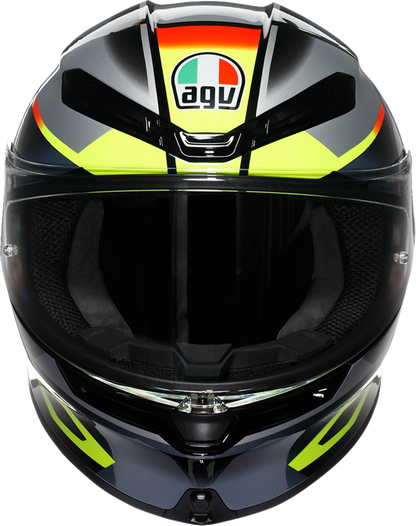 AGV K6 S Helmet - Erazer - Black/Red/Yellow Fluo - XL 2118395002-026-XL