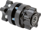 ARLEN NESS Hub - Cartridge - Front/Dual Disc - Black - Softail Low Rider S/ST/El Diablo 71-652