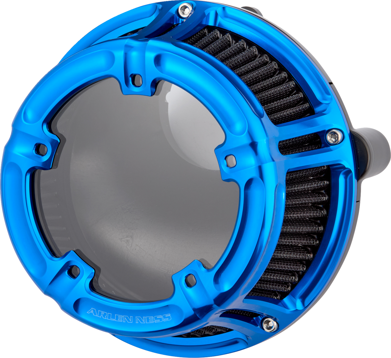 Arlen Ness Method™ Clear Series Air Cleaner - Blue (Part #600-239)