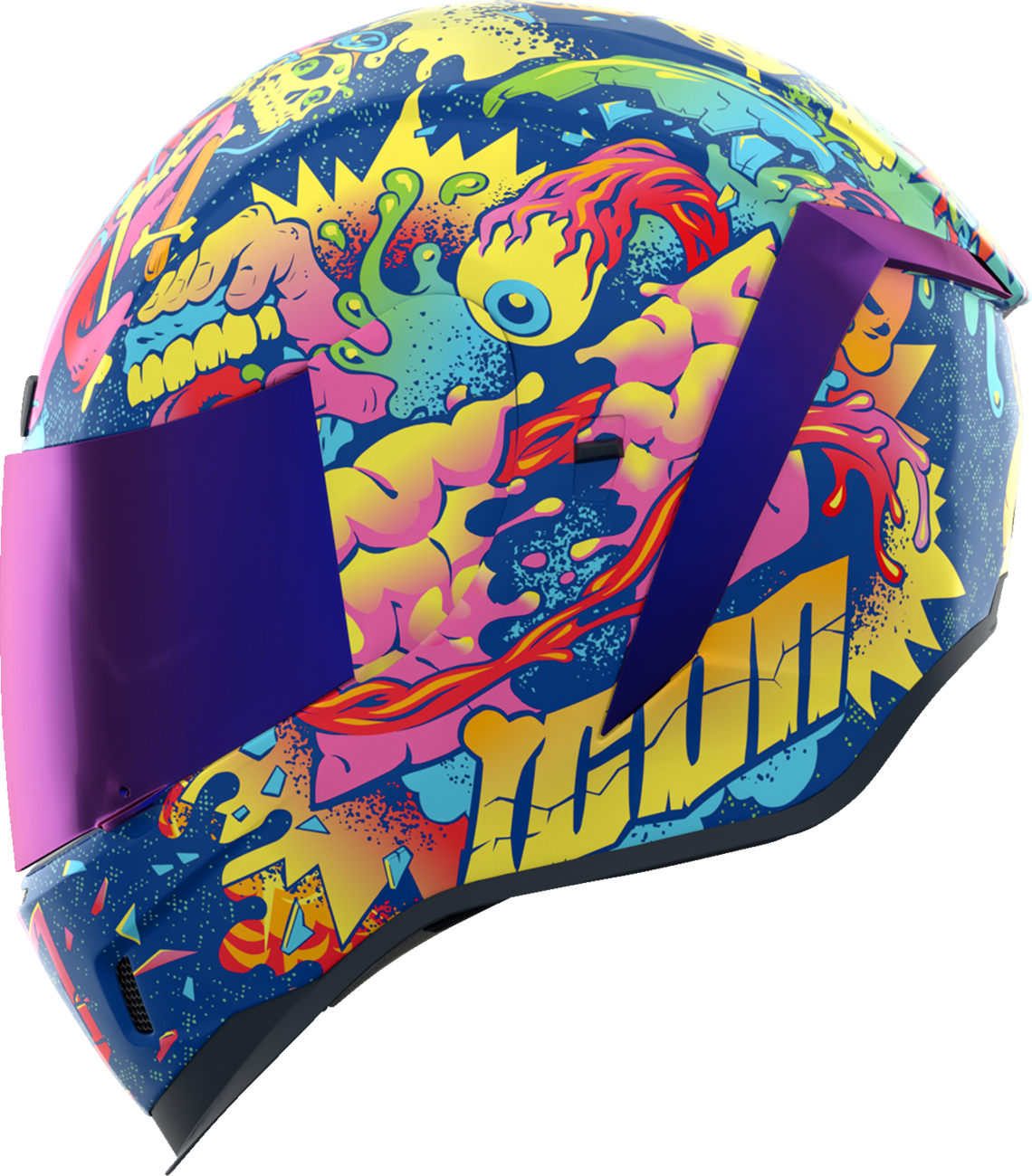 ICON Airform™ Helmet - Scatterbrain - MIPS® - Purple - Large 0101-17919