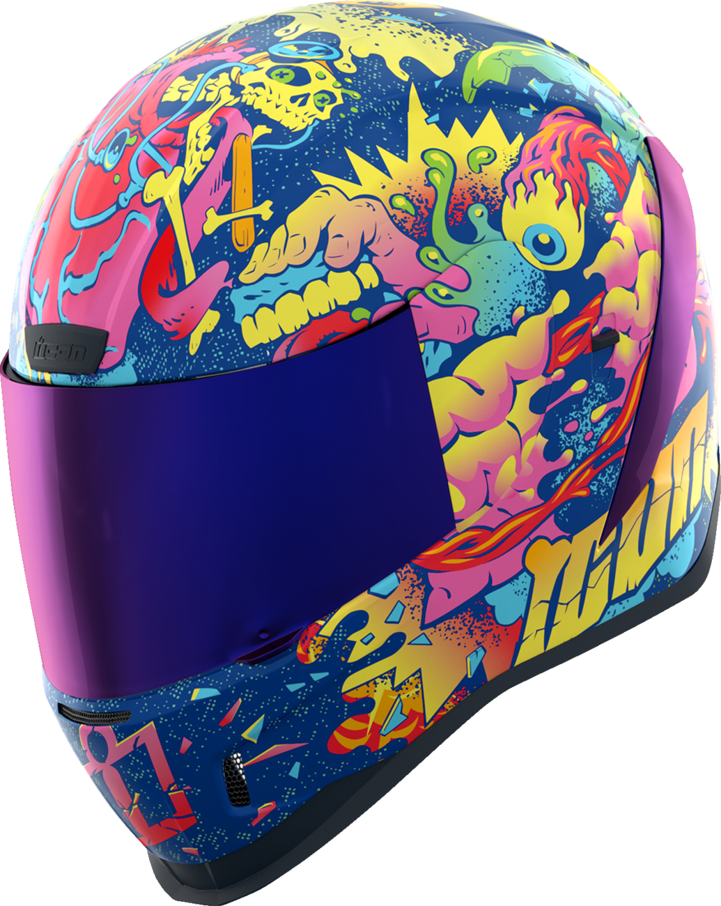 ICON Airform™ Helmet - Scatterbrain - MIPS® - Purple - Small 0101-17917