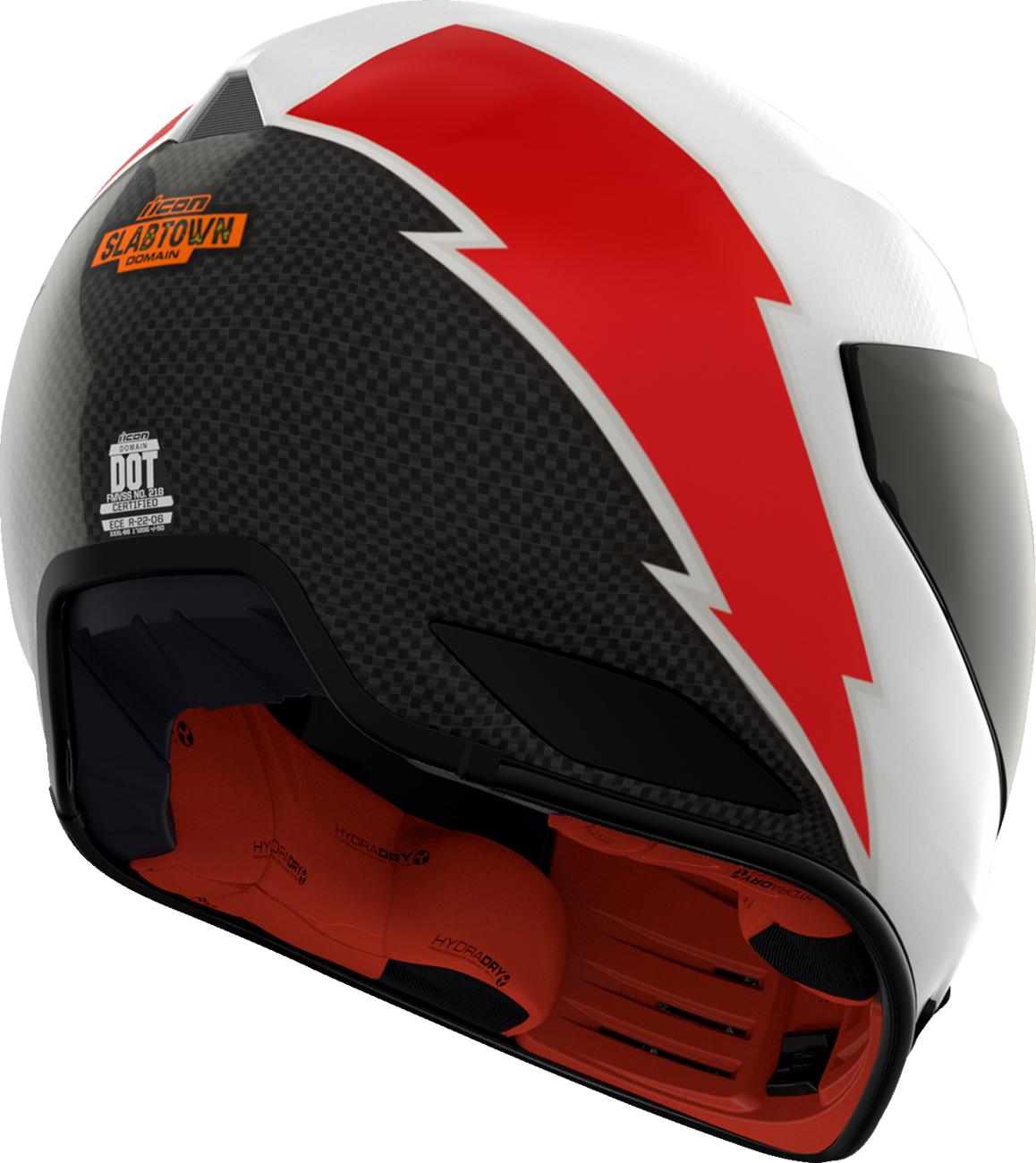 ICON Domain™ Helmet - Slabtown - White - 3XL 0101-17884