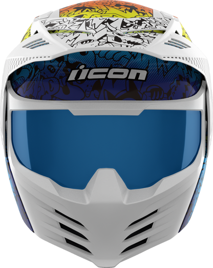 ICON Elsinore™ Helmet - Doodle 3 - White - XL 0104-3441