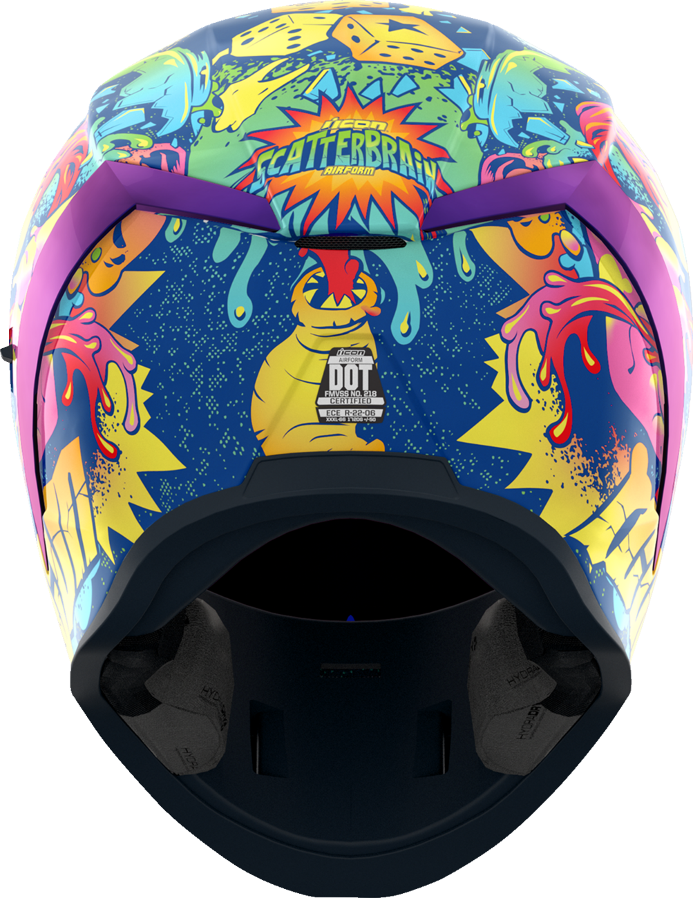 ICON Airform™ Helmet - Scatterbrain - MIPS® - Purple - Small 0101-17917