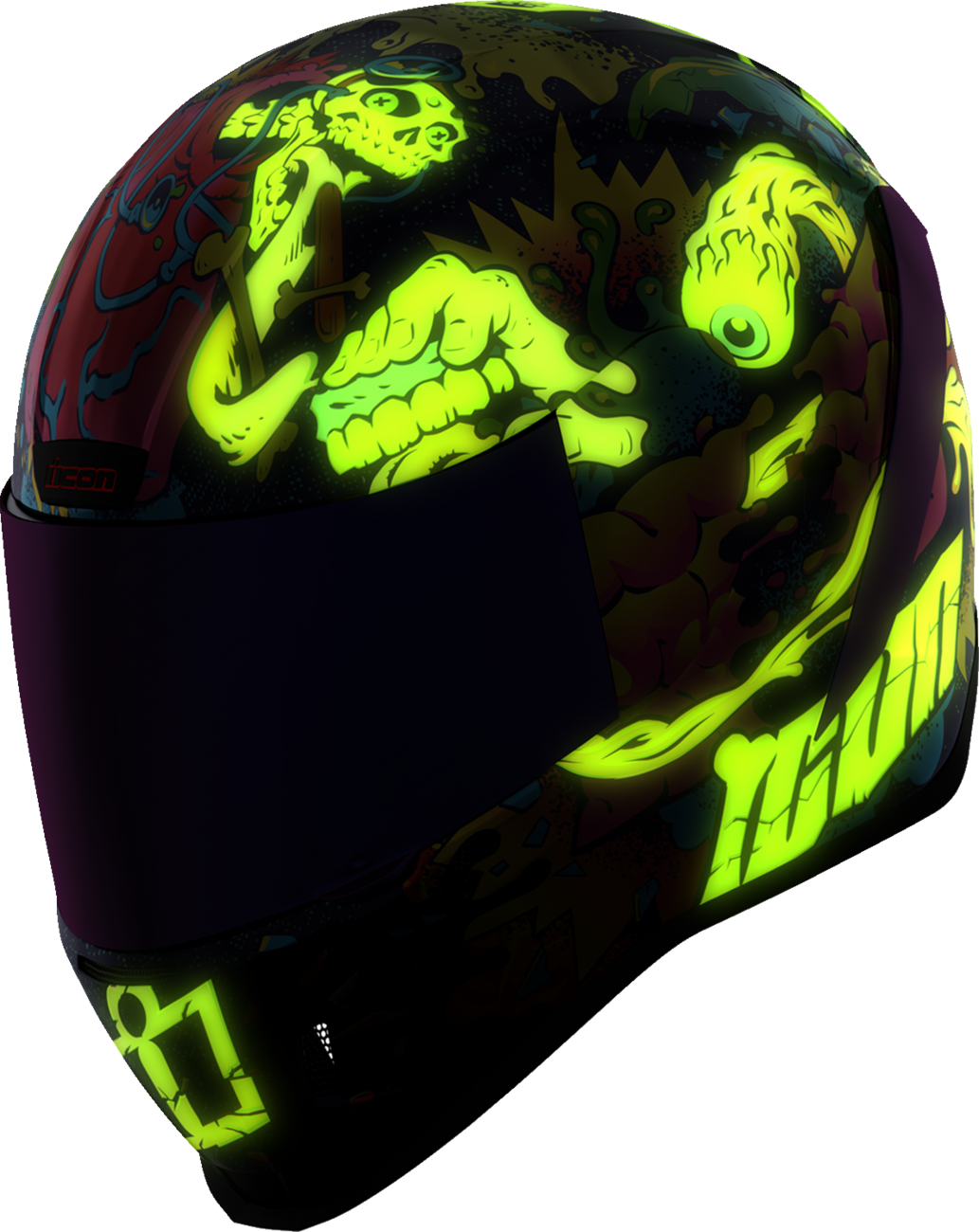 ICON Airform™ Helmet - Scatterbrain - MIPS® - Purple - 2XL 0101-17921