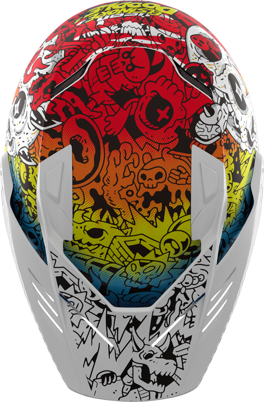 ICON Elsinore™ Helmet - Doodle 3 - White - XL 0104-3441