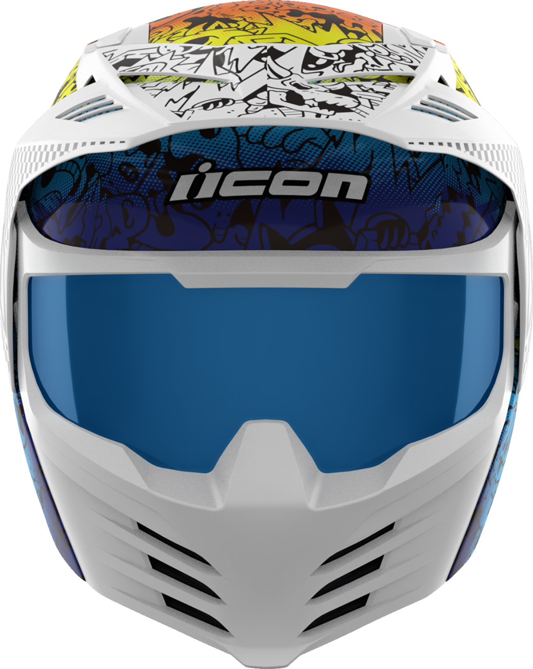 ICON Elsinore™ Helmet - Doodle 3 - White - XS 0104-3437