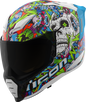 ICON Ultraflite Helmet - Doodle 3 - MIPS® - Blue - 2XL 0101-18066