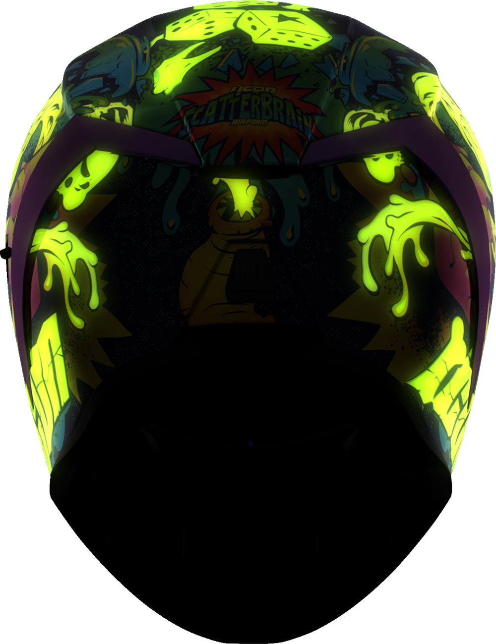 ICON Airform™ Helmet - Scatterbrain - MIPS® - Purple - XL 0101-17920