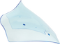 KLOCK WERKS Ice Flare® Windshield - 8" - Blue Ice - '23-'25 FLTRX KWW-01-0754
