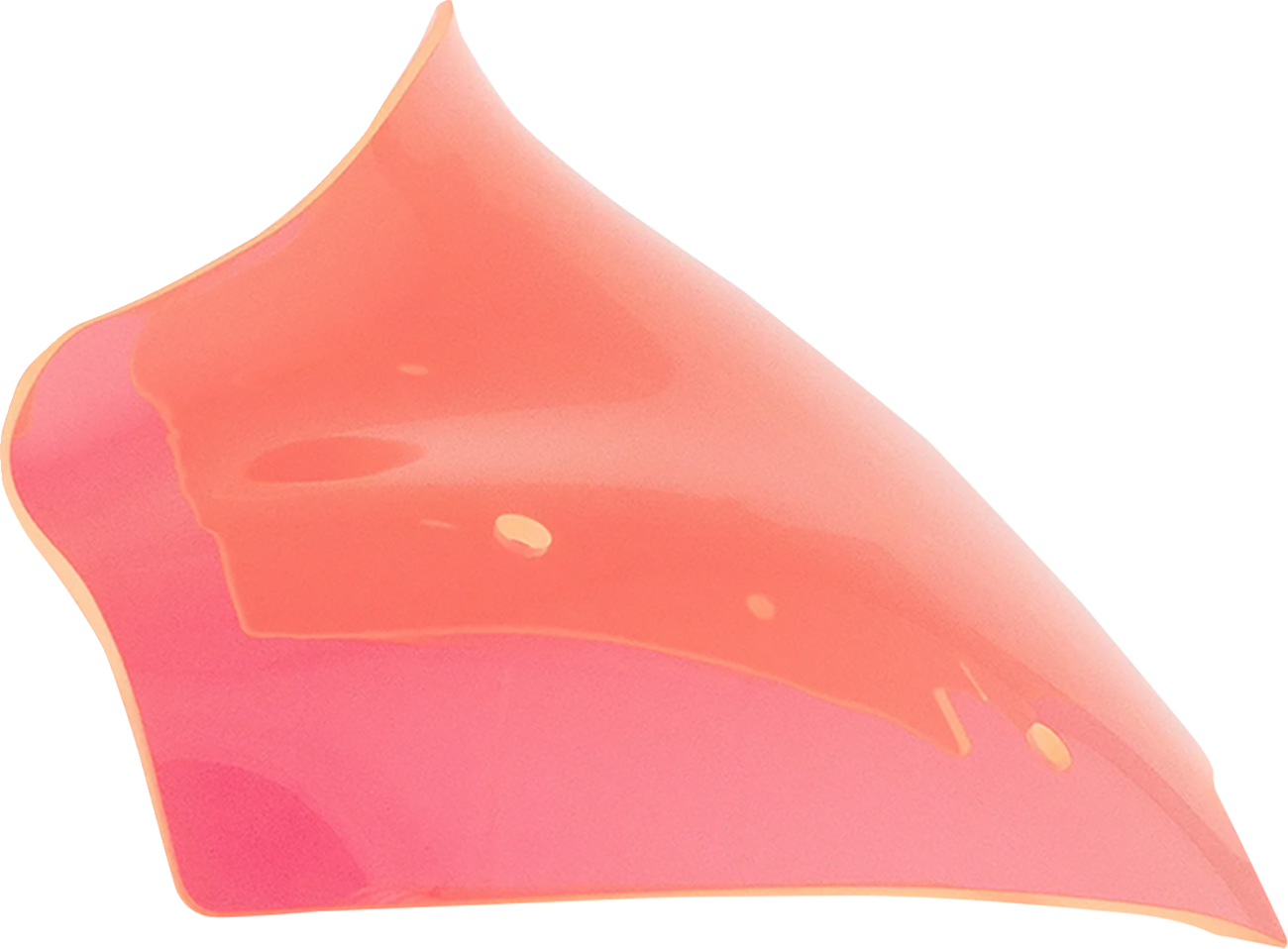 KLOCK WERKS Ice Flare® Windshield - 10" - Pink Ice - '23-'25 FLTRX KWW-01-0750
