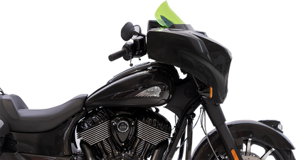 KLOCK WERKS Ice Flare® Windshield - 10" - Green Ice - '14-'26 Indian KWW-04-0634