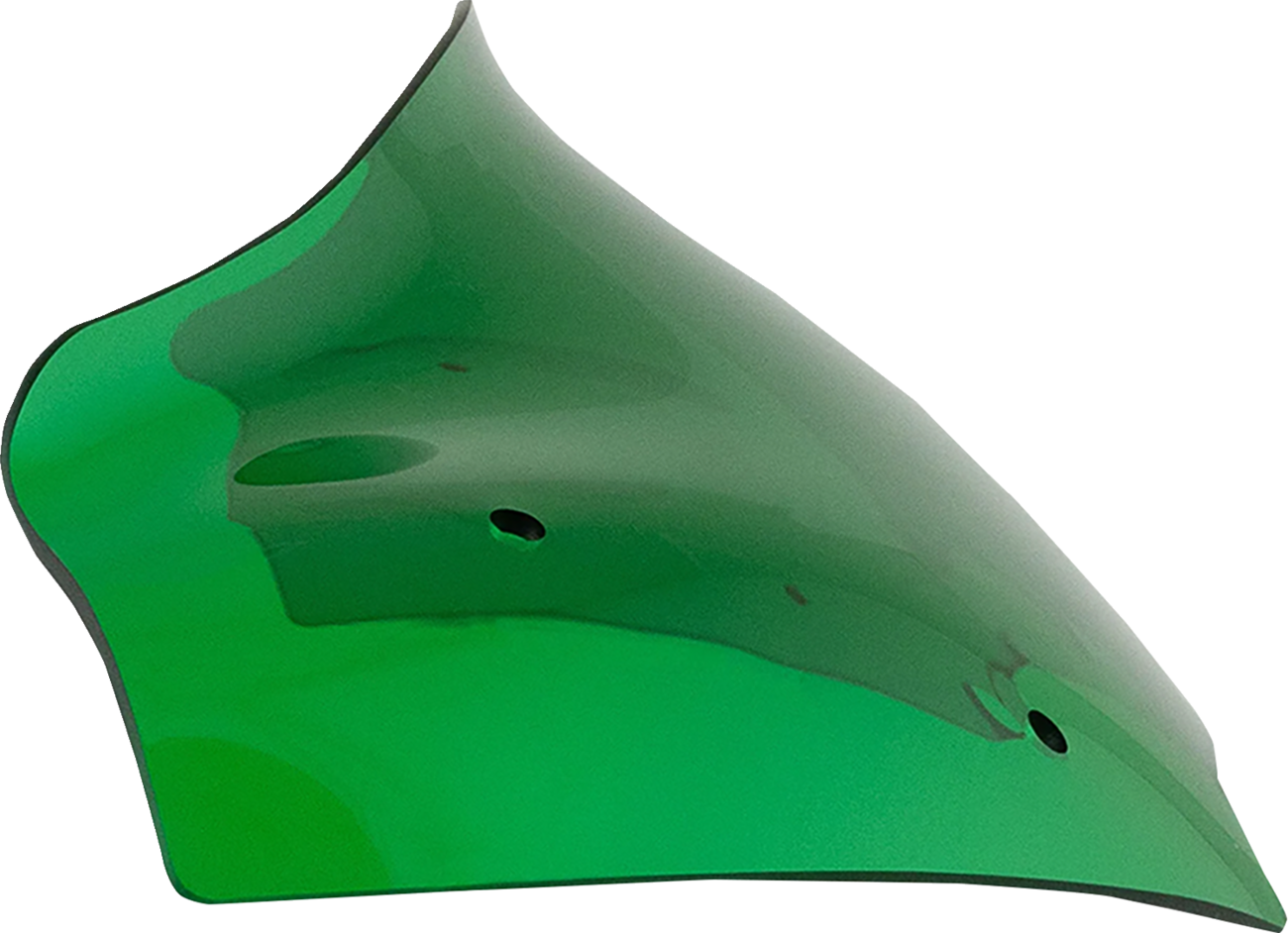 KLOCK WERKS Kolor Flare® Windshield - 8" - Green - '23-'25 FLTRX KWW-01-0758