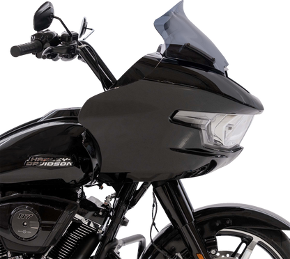 KLOCK WERKS Sport Flare® Windshield - 11" - Dark Smoke - FLTRX KWW-01-0735-DS