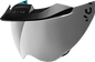 ICON MotoShield™ Shield - Domain™ - Warboy Chrome 0130-1326