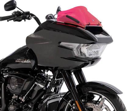 KLOCK WERKS Ice Flare® Windshield - 10" - Pink Ice - '23-'25 FLTRX KWW-01-0750
